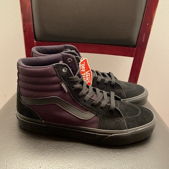 New Vans Hi Top Men’s Sneakers Skateboard Shoes Size 8 Women's Size 9.5 - Picture 2 of 4